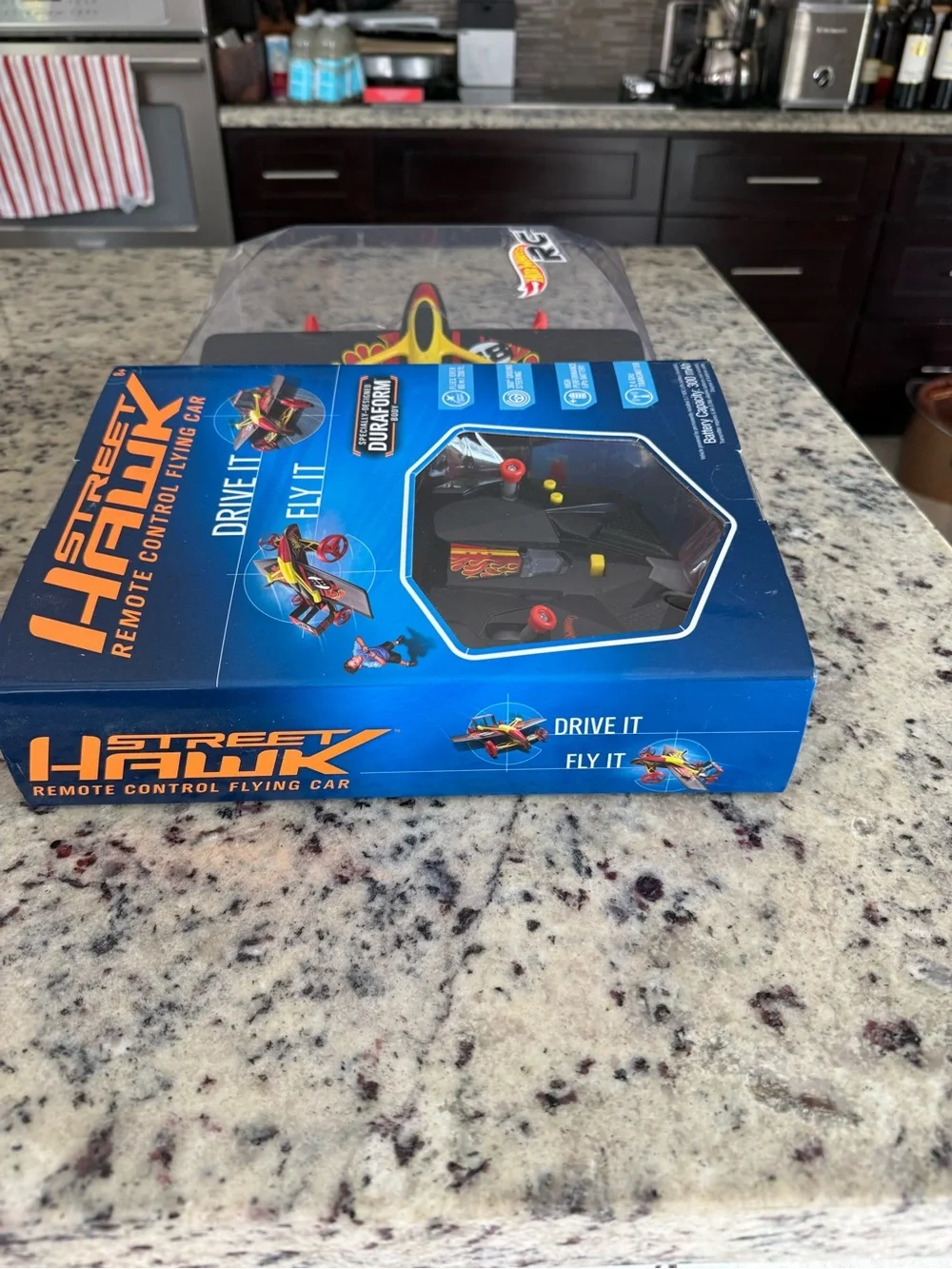Title: 🔥 NEW Mattel Hot Wheels Street Hawk RC Flying Car Drone Sealed